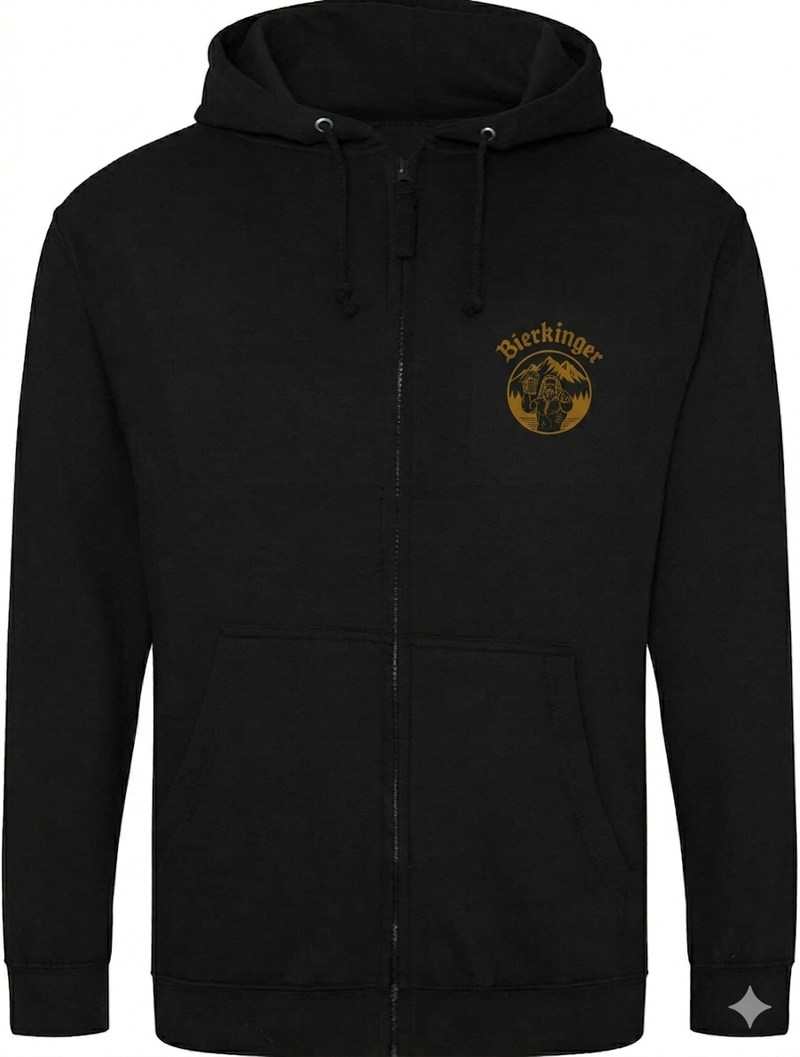 Brustlogo Schwarz Flat