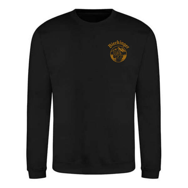 Brustlogo Schwarz Flat