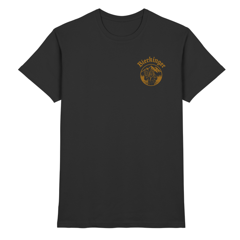 Brustlogo Schwarz Flat