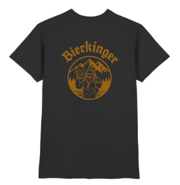 Rückenlogo Schwarz Flat