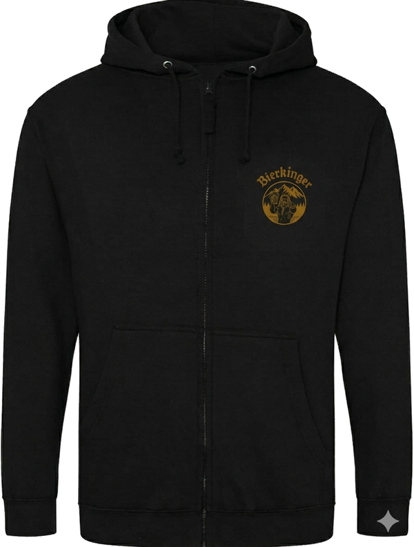 Brustlogo Schwarz Flat