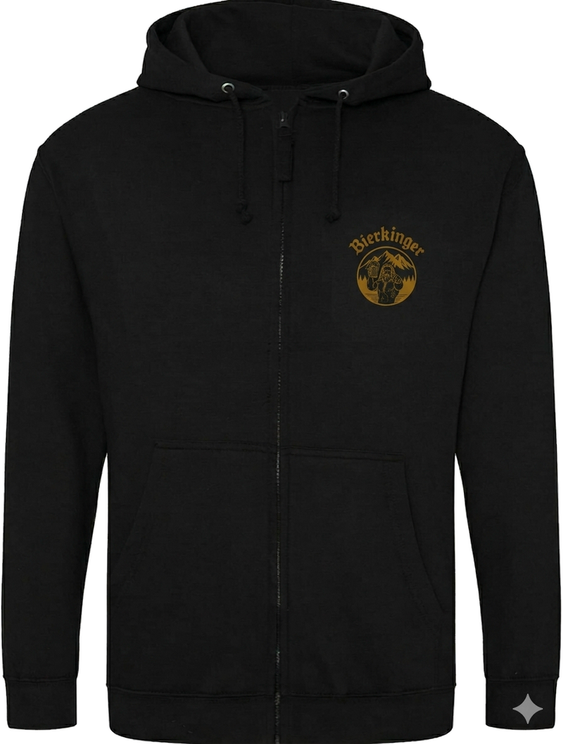 Brustlogo Schwarz Flat